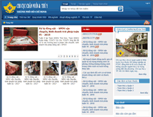 Tablet Screenshot of chicucthuyhcm.org.vn